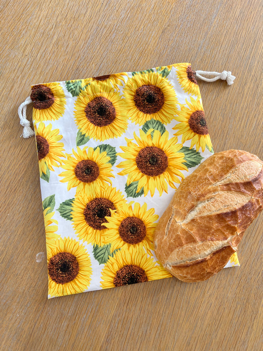Large Sunflowers Bread Bag