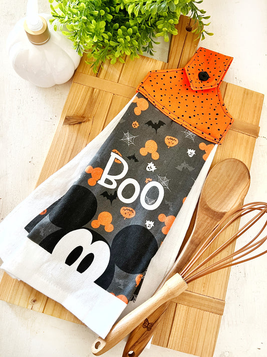 Mickey Boo Halloween Towel