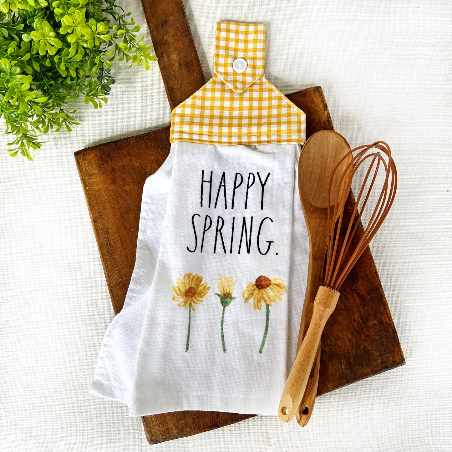 Happy Spring Kitchen Towel